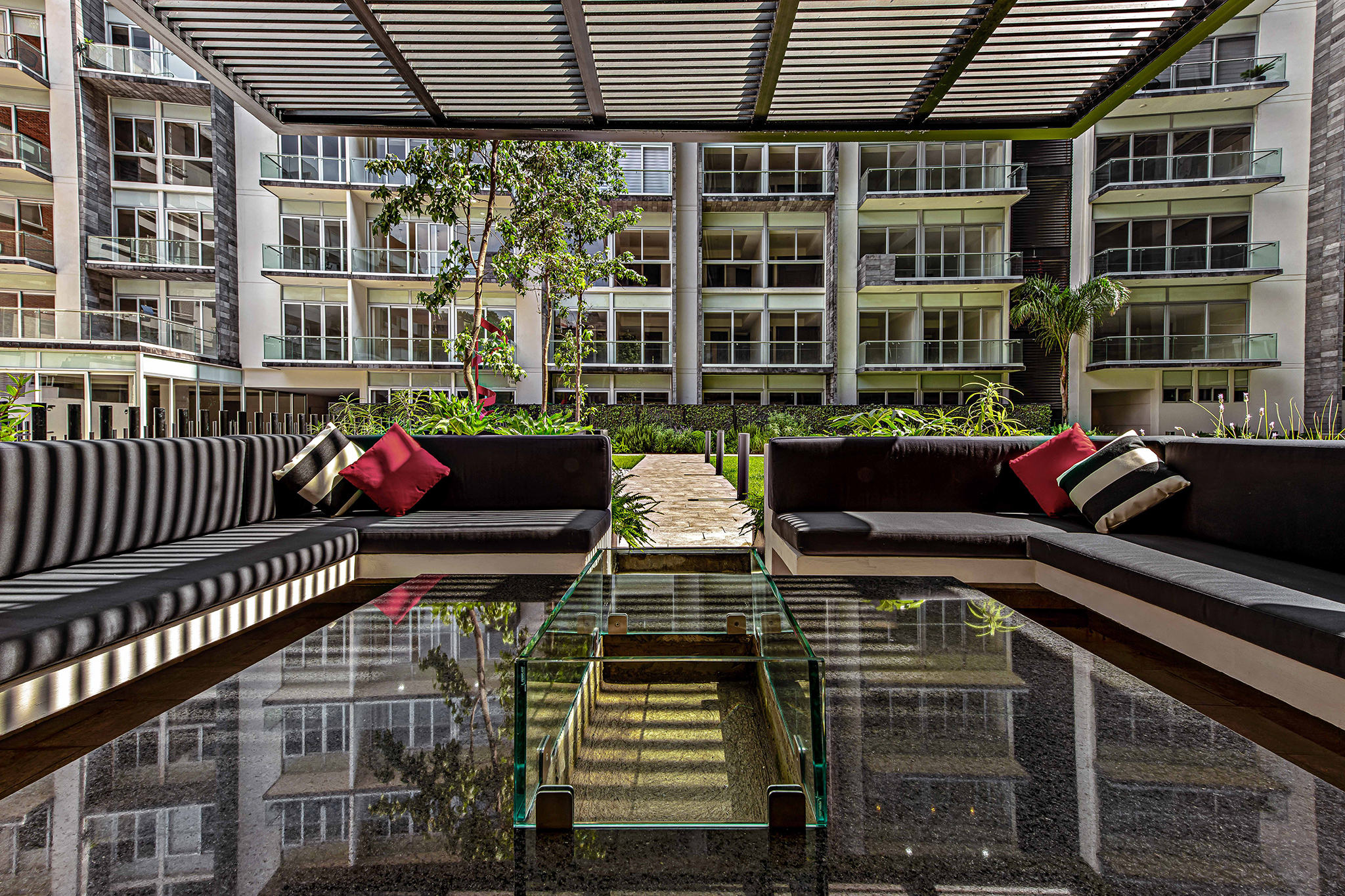 Vista desde sala-comedor