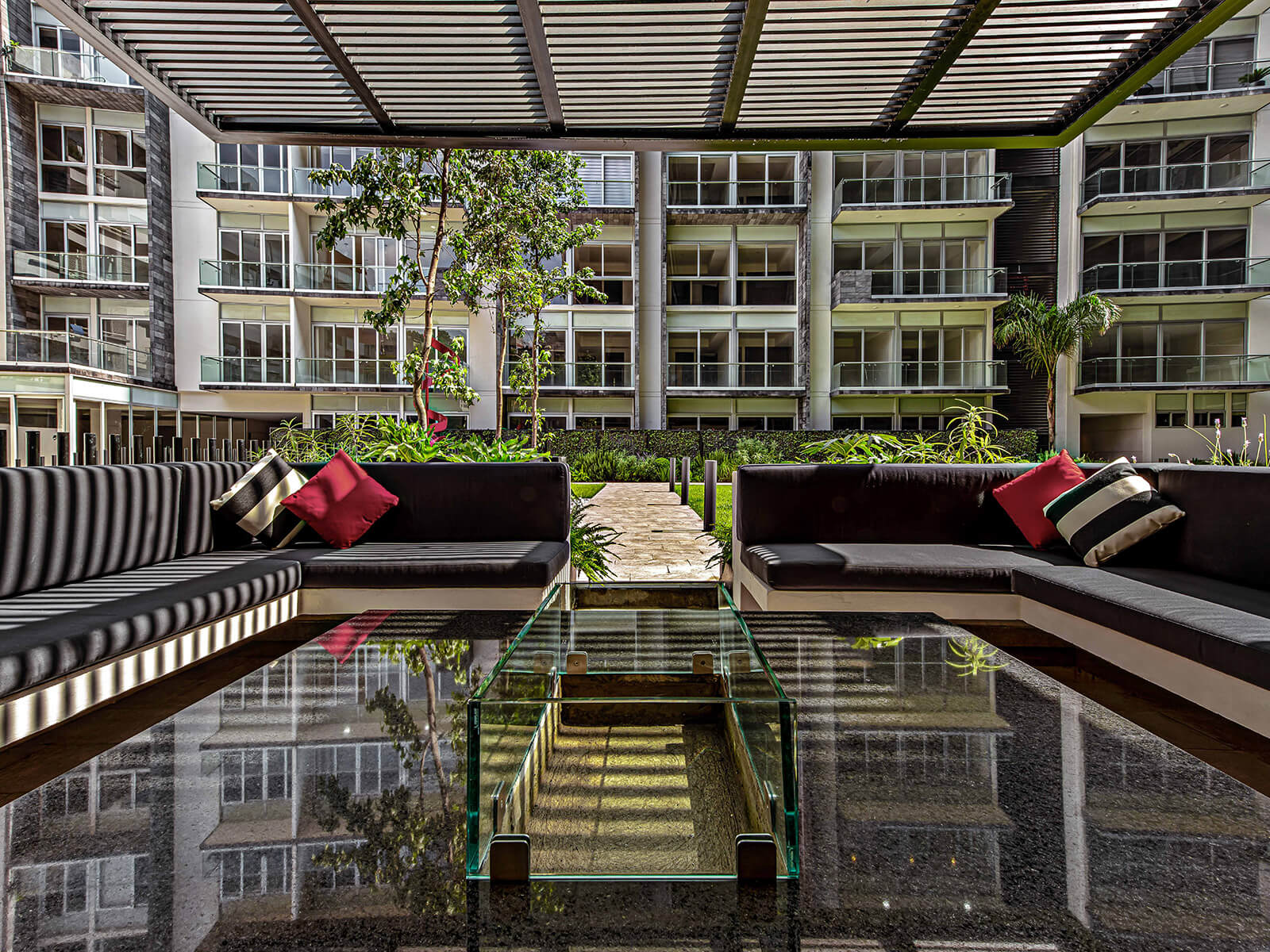 Vista desde sala-comedor